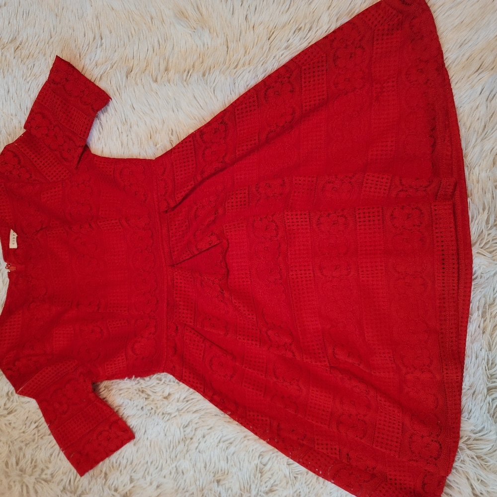 Size small red dress